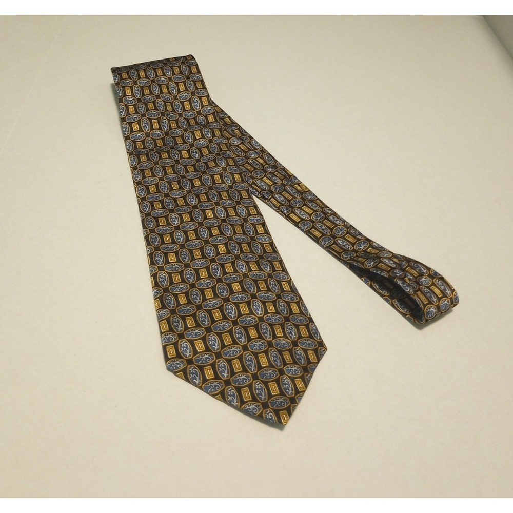 7th AVE 100% Silk Made in Korea Men's Neck Tie 60 inches long